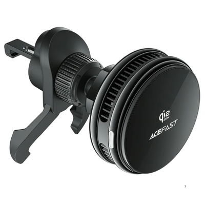 ACEFAST D66 Qi2 Magnetic Wireless Charging Car Mount with Cooling Fan