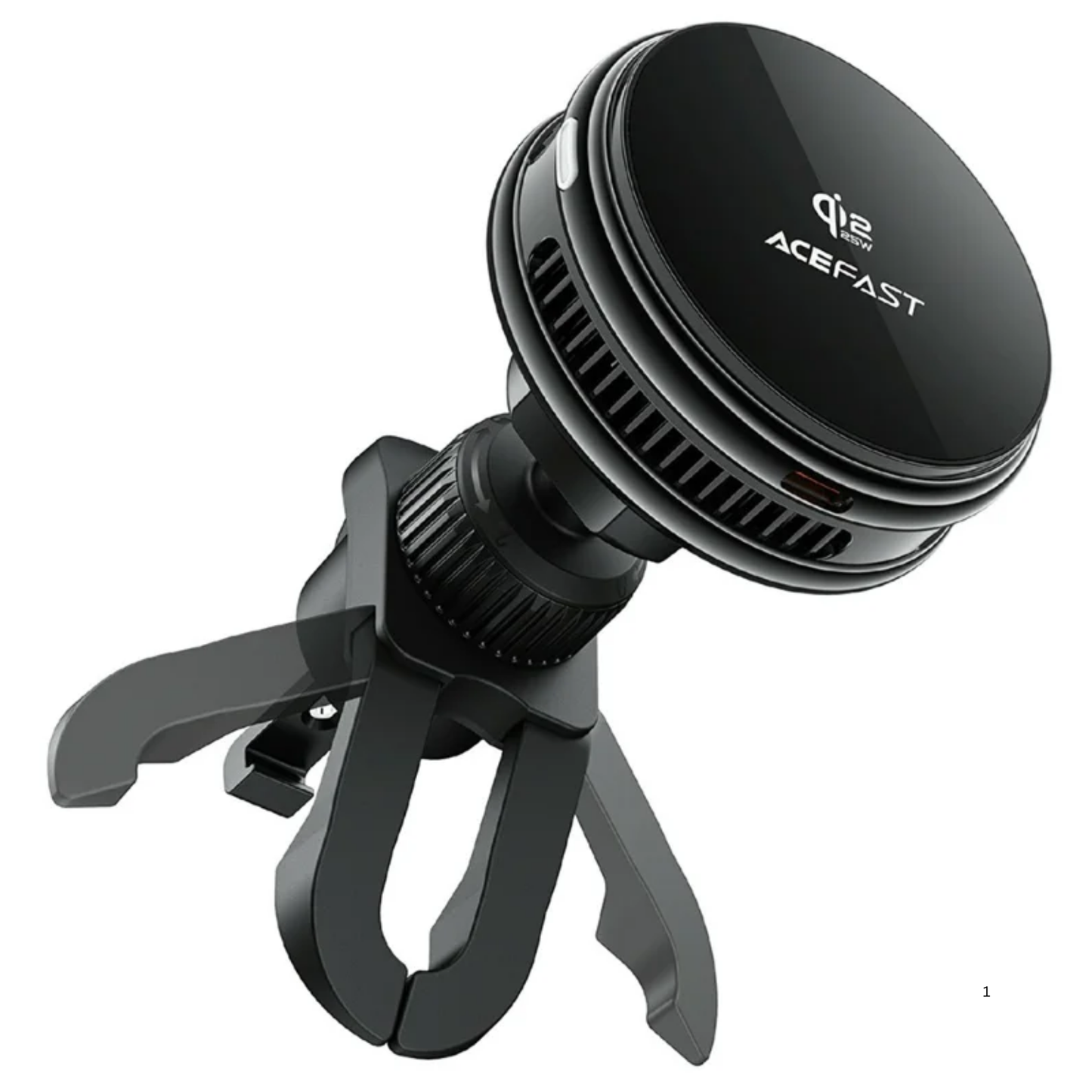 ACEFAST D66 Qi2 Magnetic Wireless Charging Car Mount with Cooling Fan