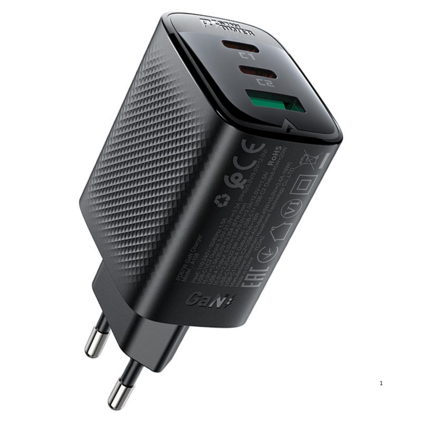 ACEFAST A108 67W GaN Fast Wall Charger