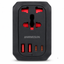 ANRMESUN AS-W2041 Universal Travel Adapter with PD 20W Fast Charging