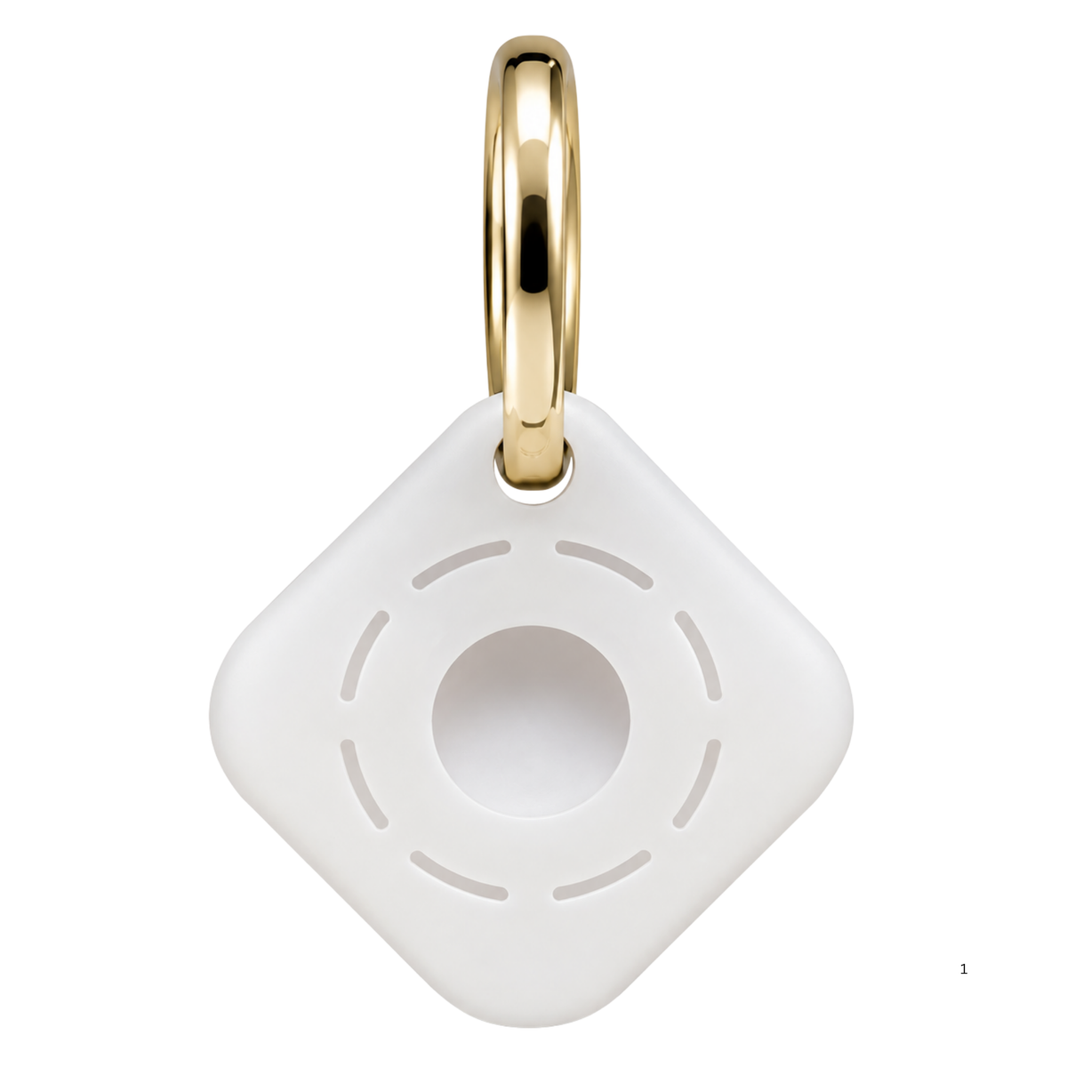 Square AirTag Keychain Case