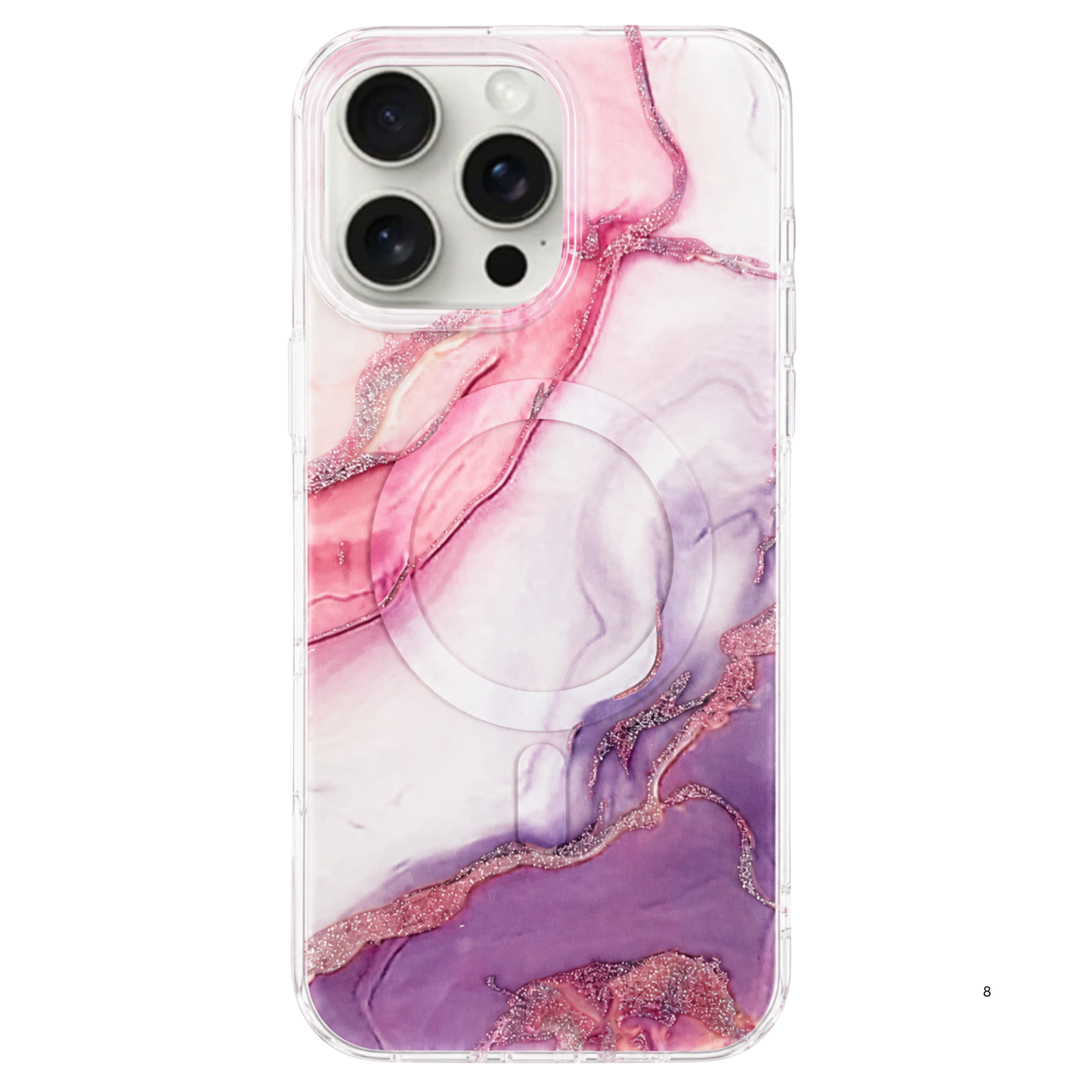 Aurora Marble MagSafe Phone Case