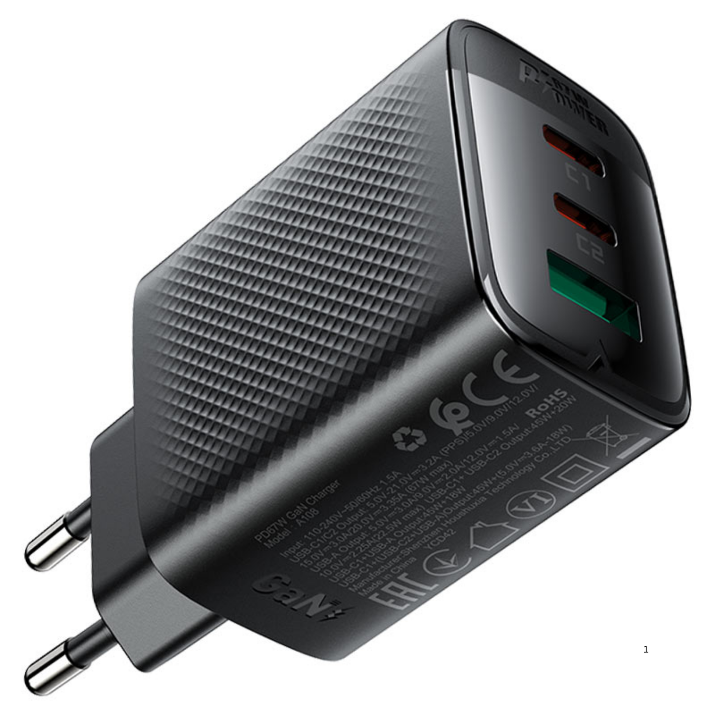 ACEFAST A108 67W GaN Fast Wall Charger