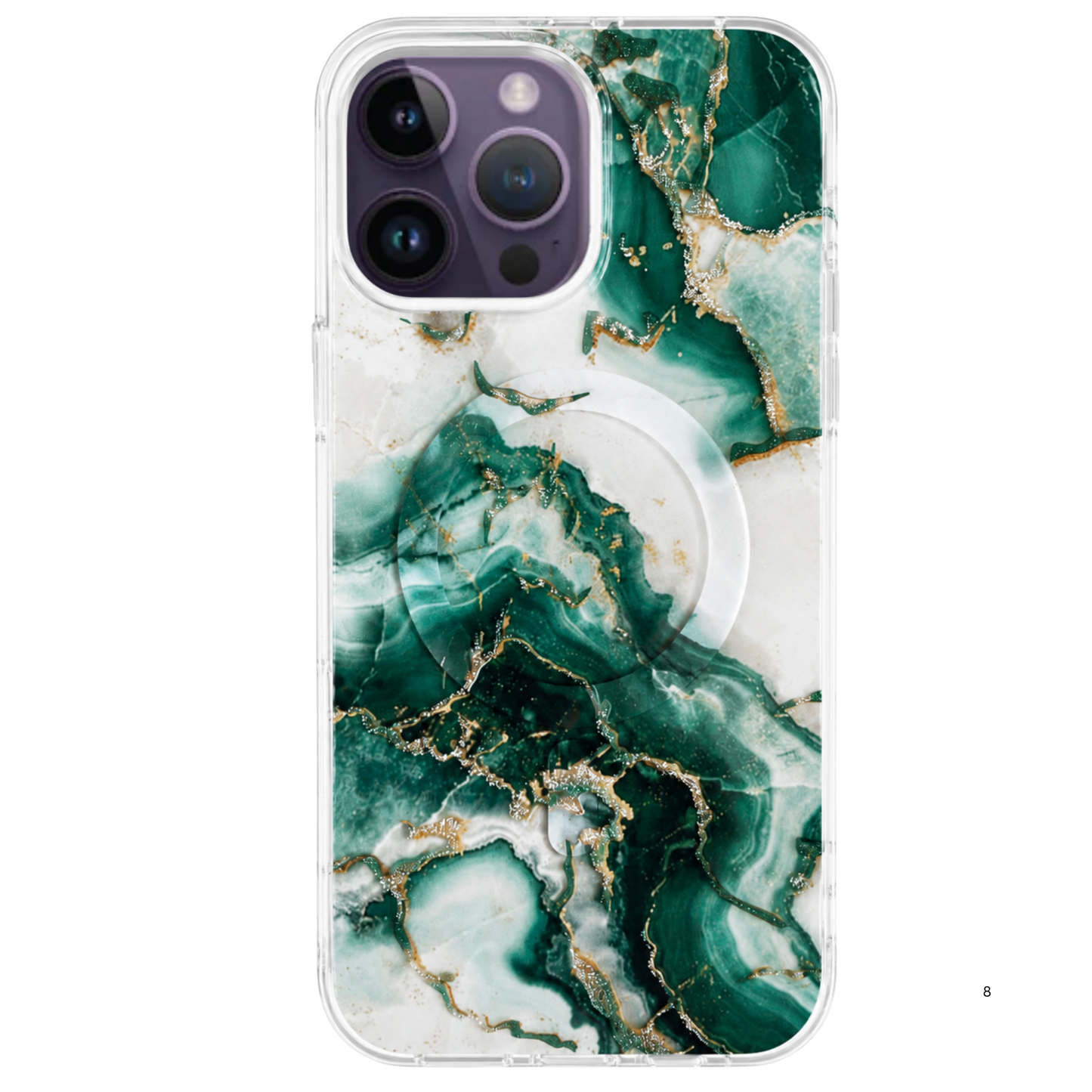 Emerald Marble MagSafe Phone Case