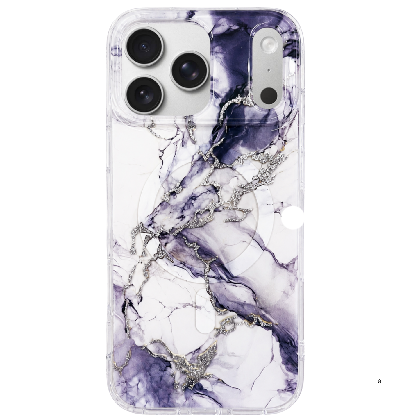 Amethyst Marble MagSafe Phone Case