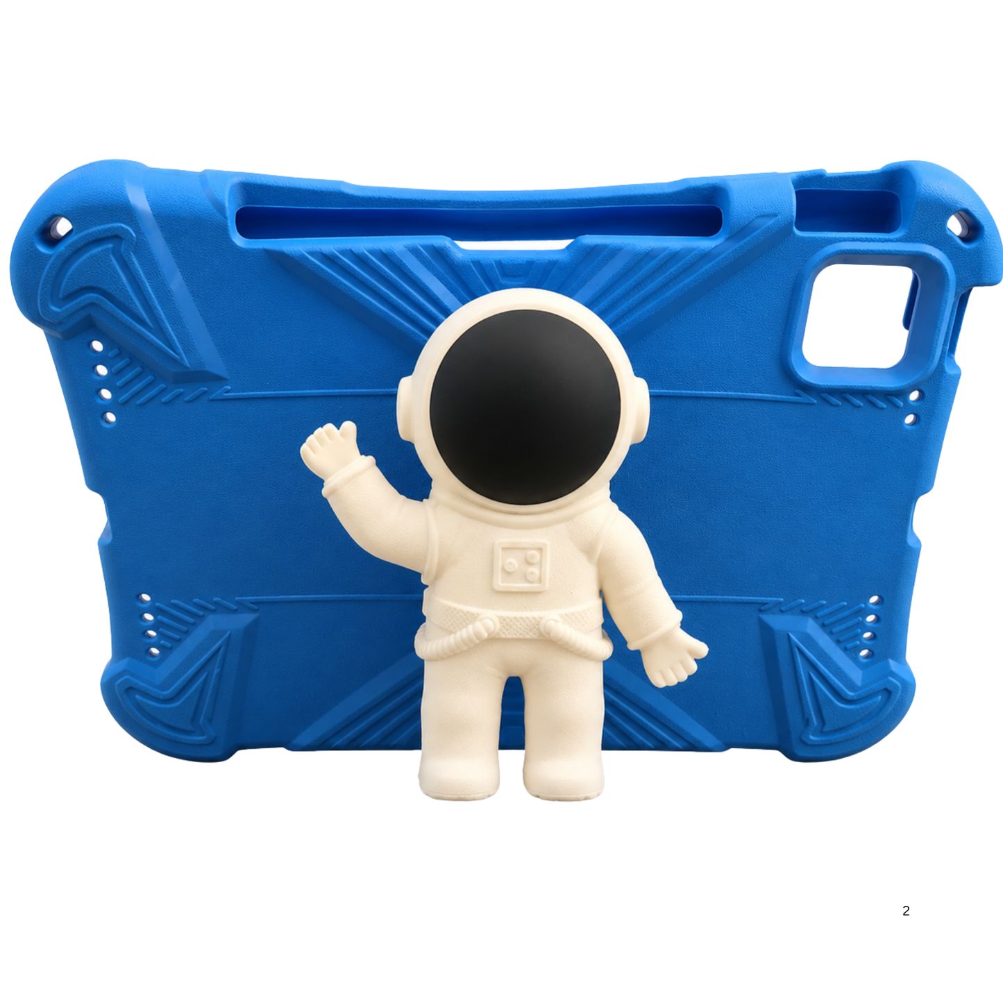 Kids Shockproof iPad Case with 3D Astronaut Stand