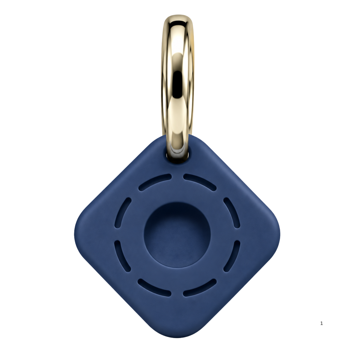 Square AirTag Keychain Case