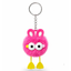 Furry Bunny Charm Keychain
