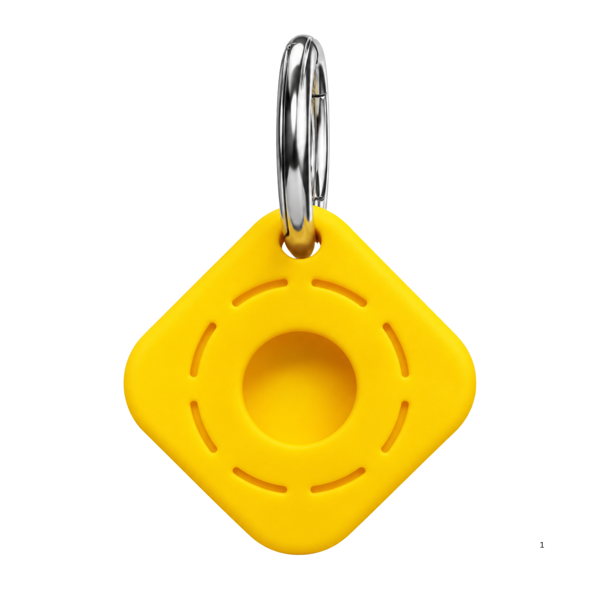 Square AirTag Keychain Case
