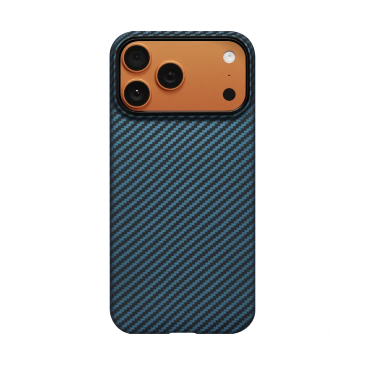 PITAKA Edge Series MagSafe Compatible Phone Case for iPhone 17 Pro Max Black/Blue