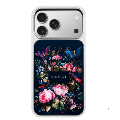 Gucci Floral Acrylic UV Phone Phone Case