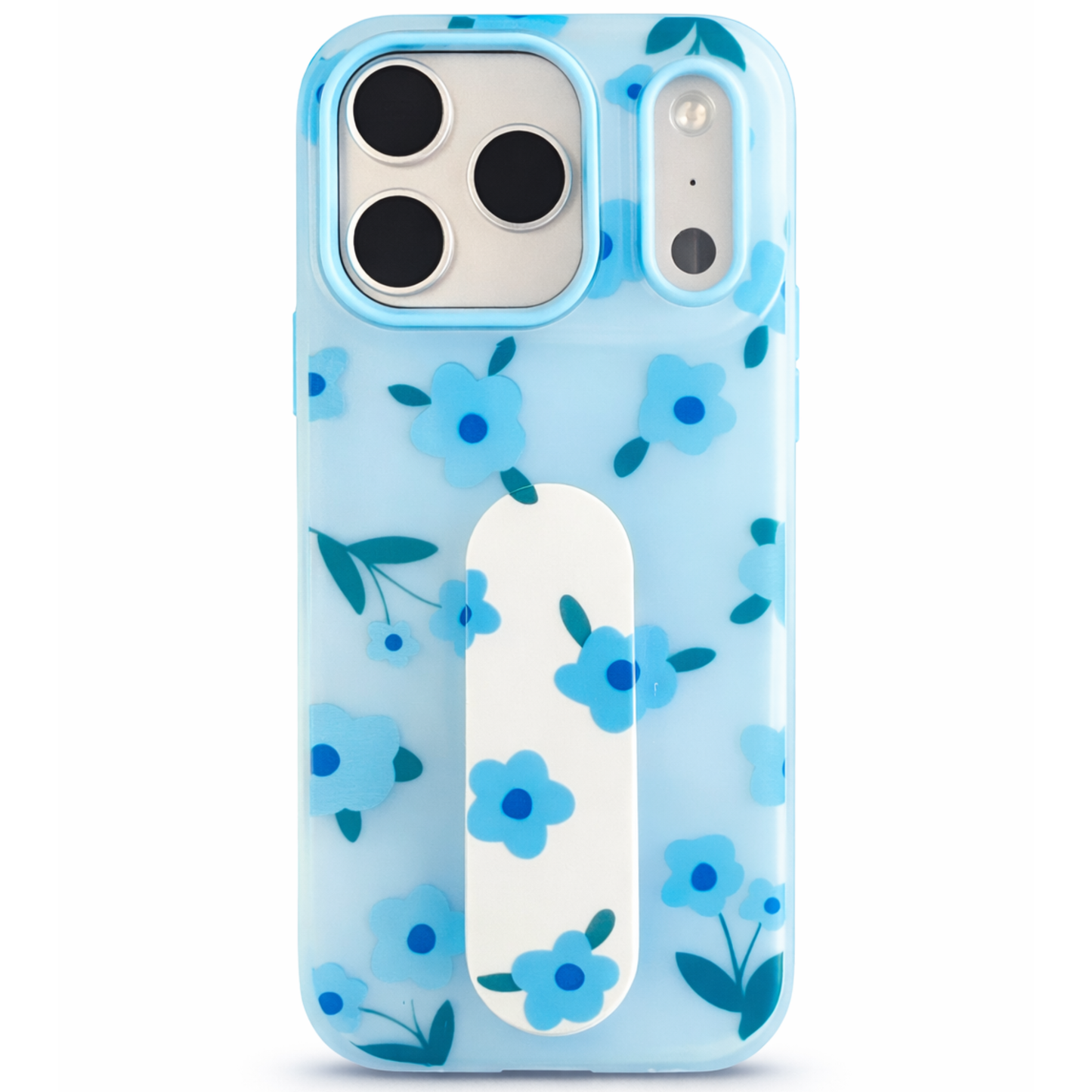 iPhone 17 Pro Flower Prient Silicone Case