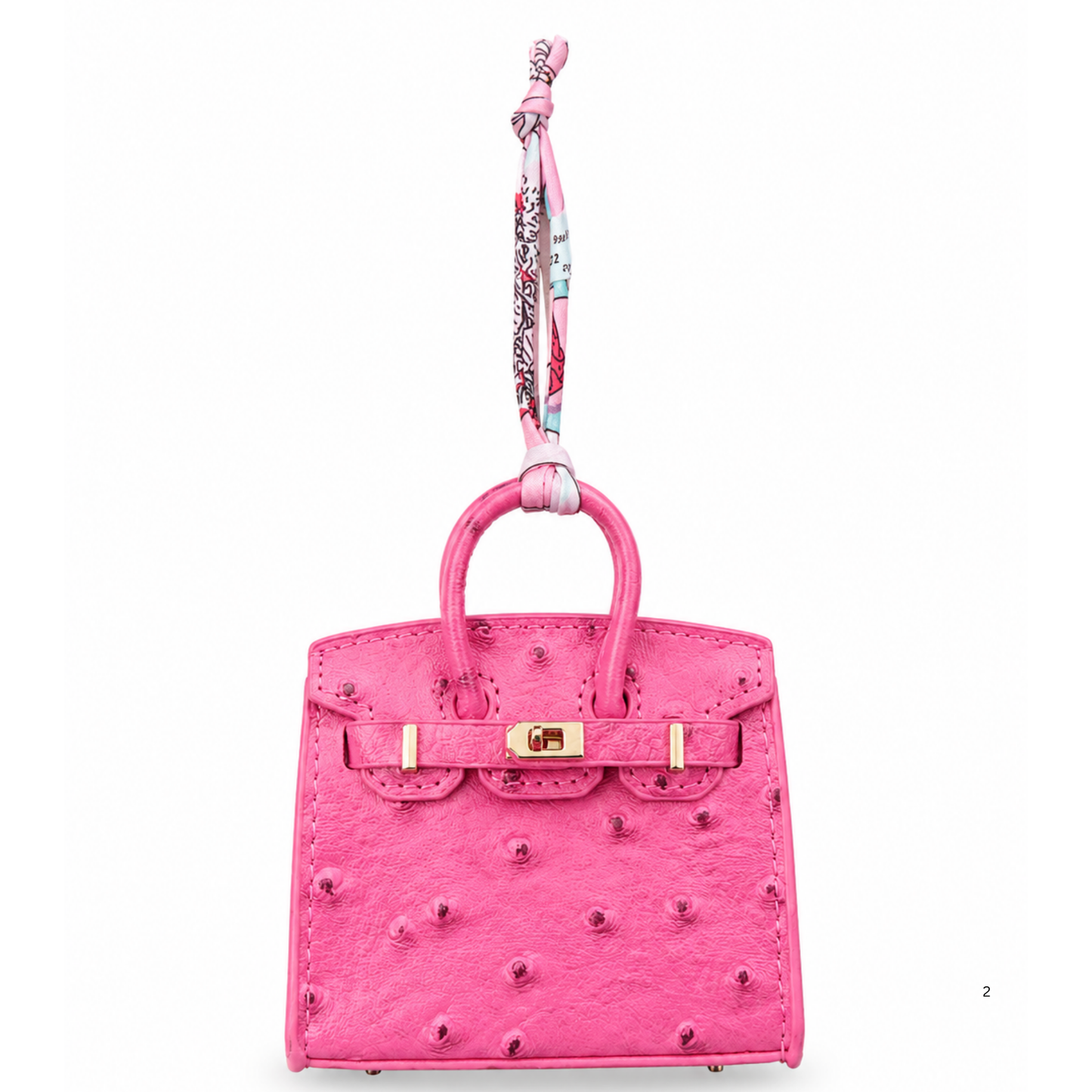 Luxury Handbag Charm Keycha
