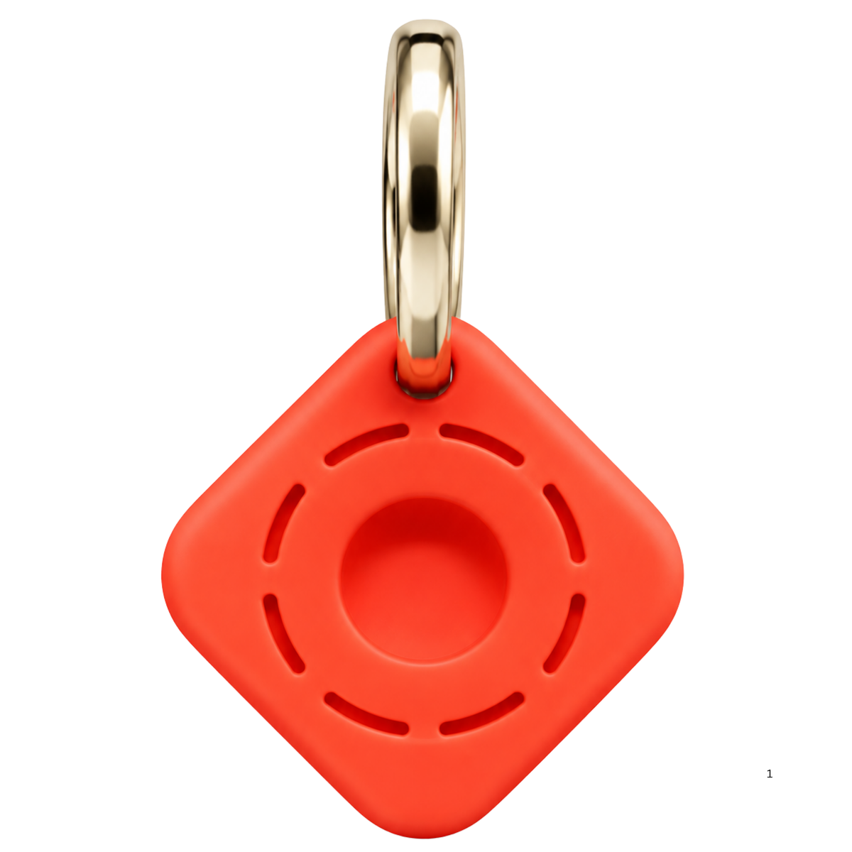 Square AirTag Keychain Case
