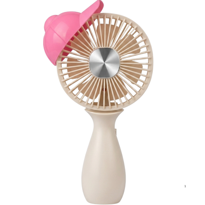 Mini Fan With Mini Cap