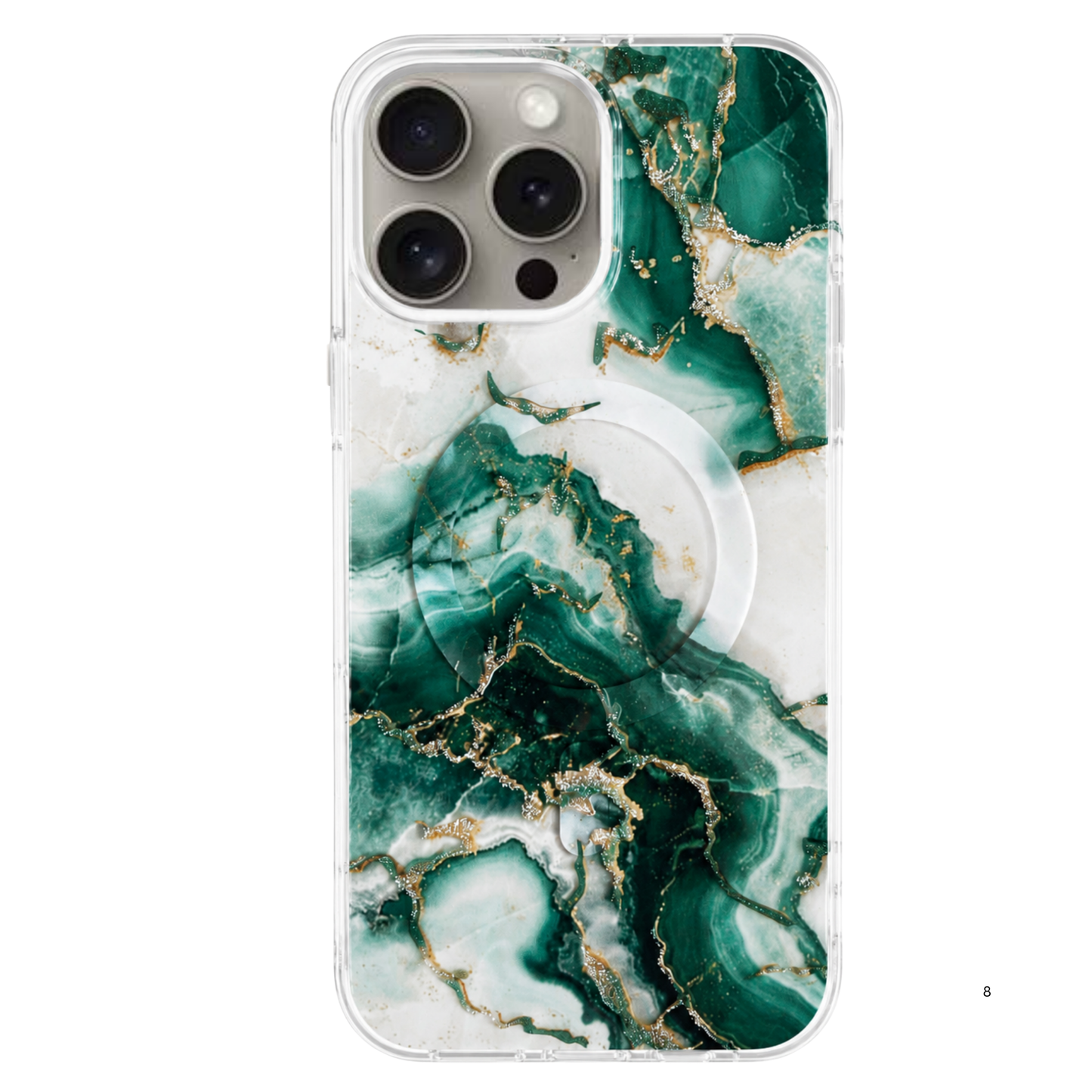 Emerald Marble MagSafe Phone Case