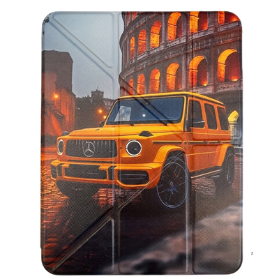Designer Smart iPad Case with Pencil Holder