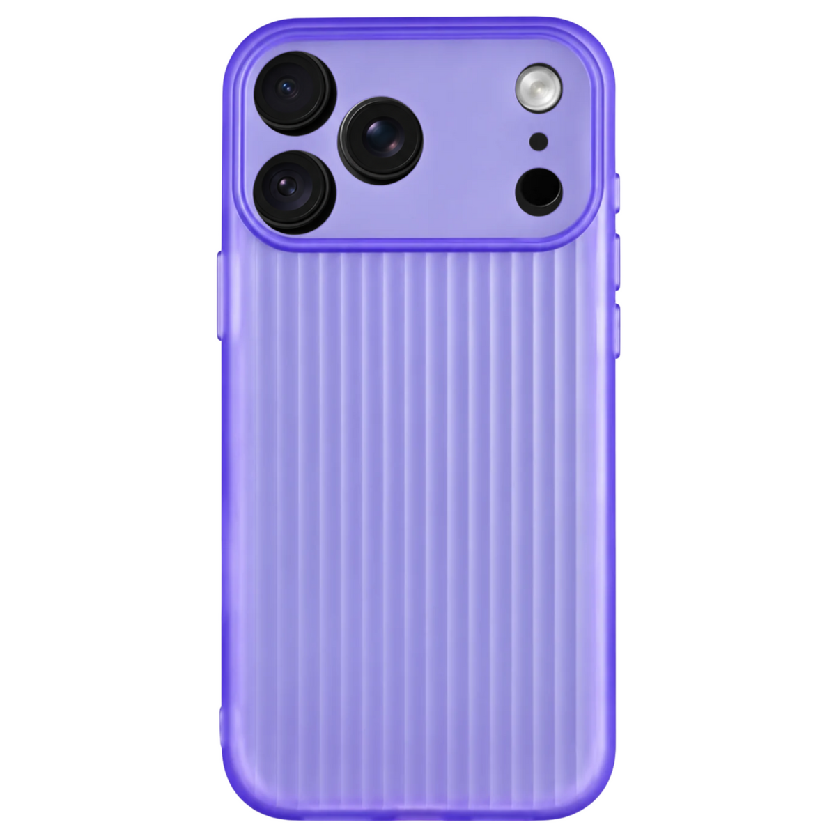 iPhone Soft Touch Ribbed Jelly Case