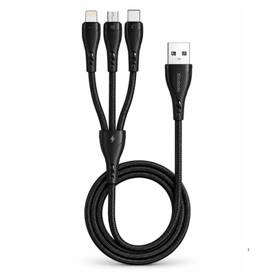 Mcdodo 3-in-1 Data Cable 3A