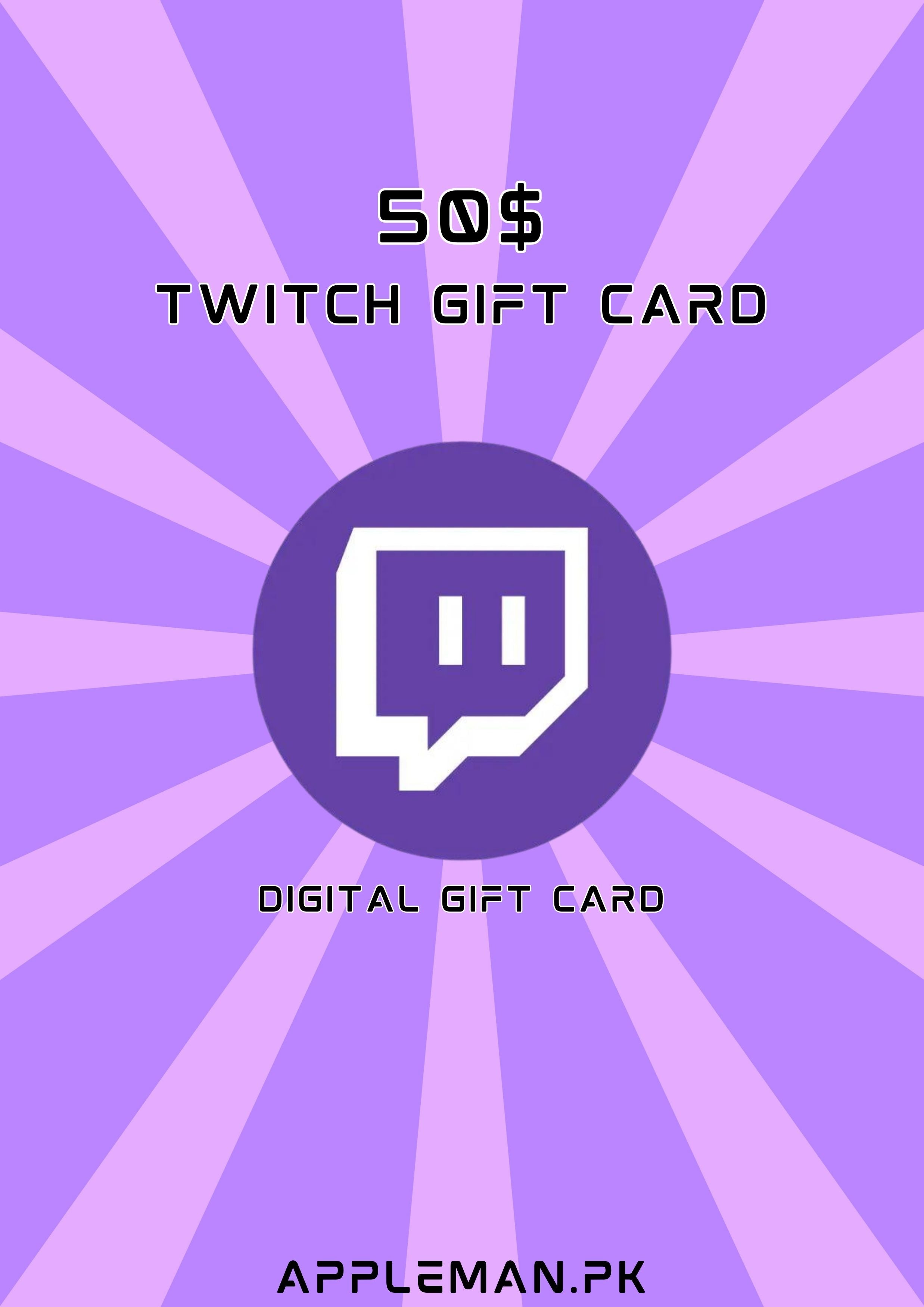 Twitch TV Gift Card