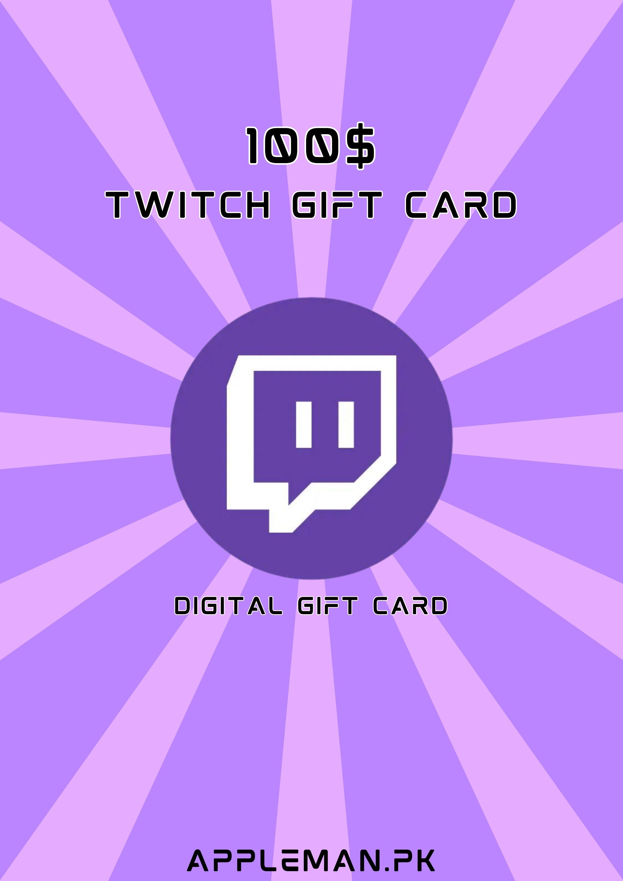 Twitch TV Gift Card