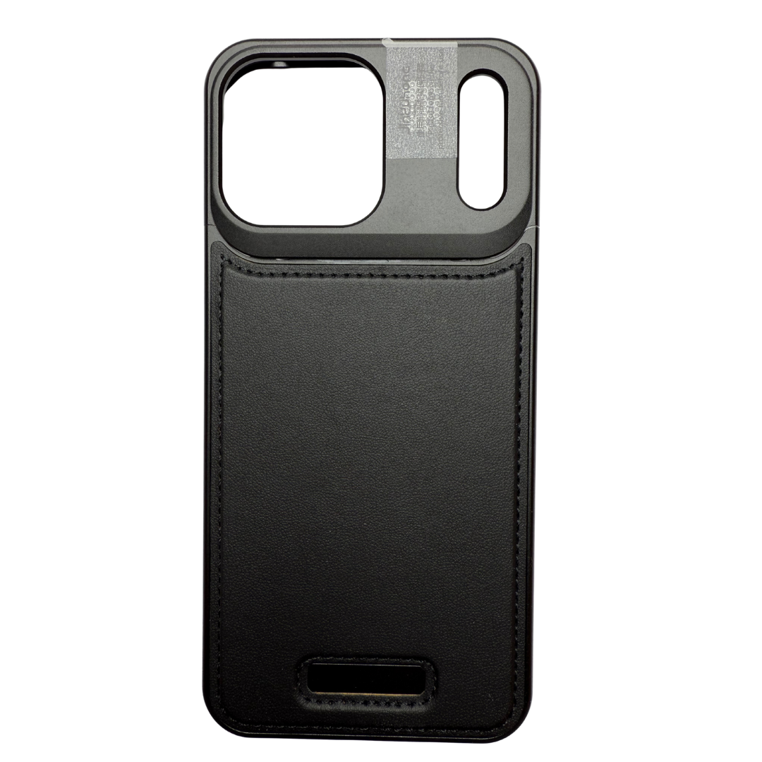 iPhone 17 Pro Max Leather Bumper Case With Magsafe