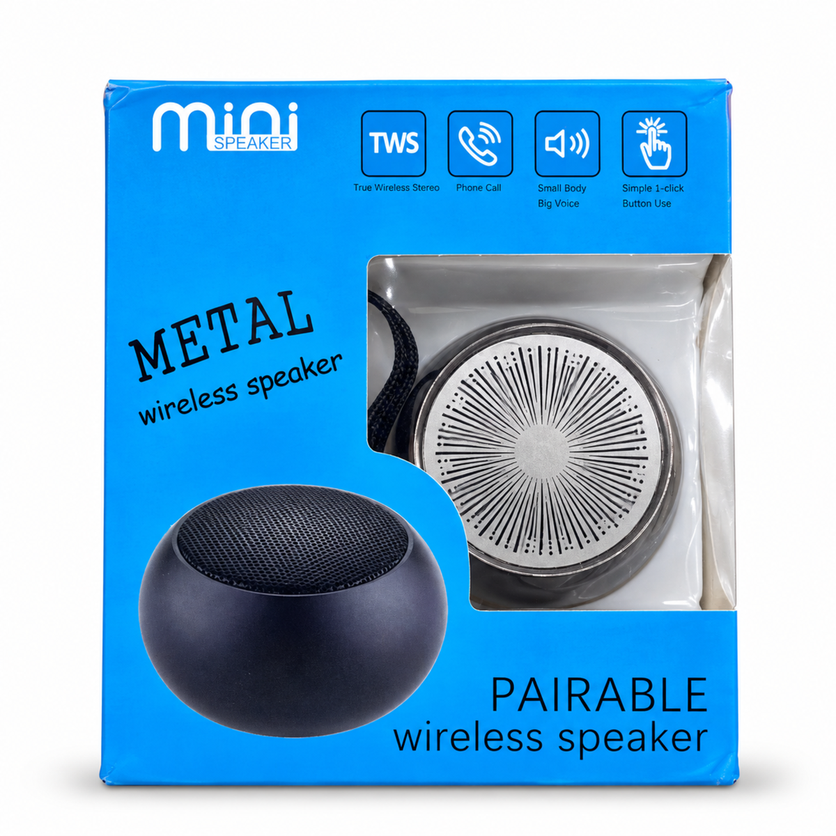 Mini Metal Speaker TWS V