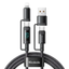 4-in-1 Multi-Device Fast Charging Cable with Watt Display