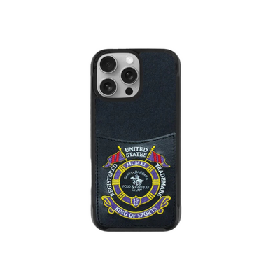 iPhone 16 Pro Max Polo Racquet Club Leather Case