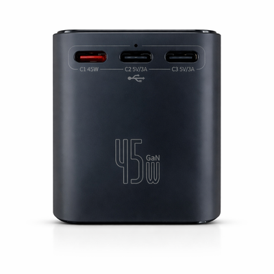 45W GaN Fast Charging Universal Travel Adapter