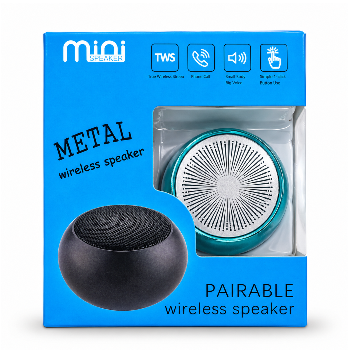 Mini Metal Speaker TWS V