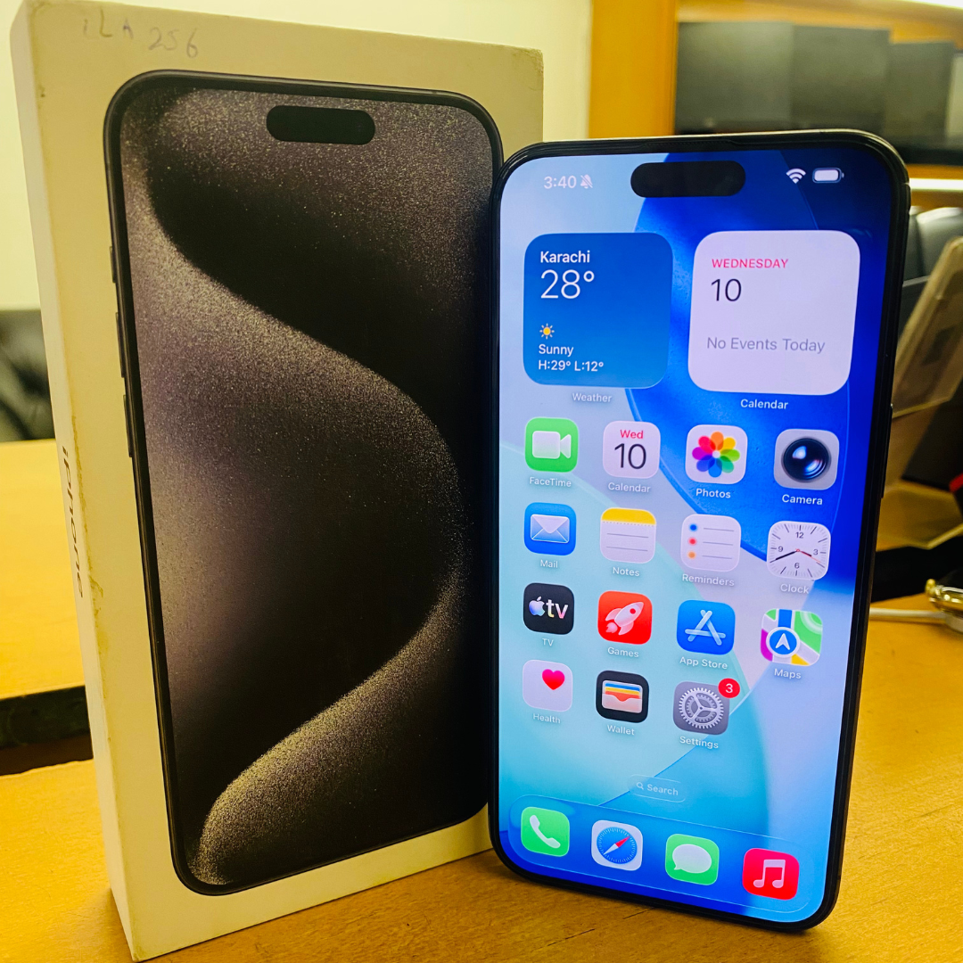 iPhone 15 Pro Max PTA Approved (Used)