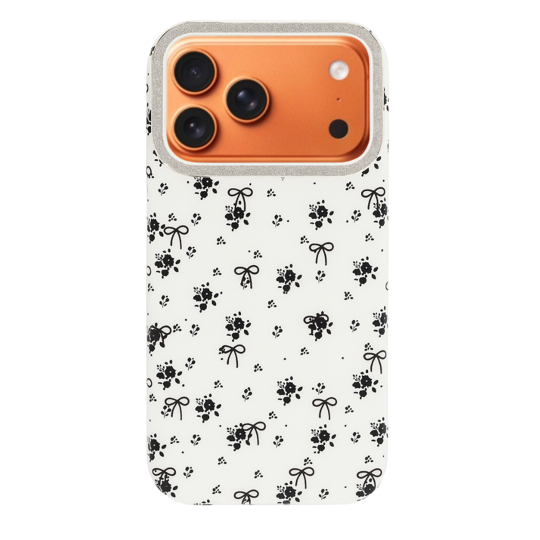 iPhone 17 Pro Max Bow & Star Printed Case