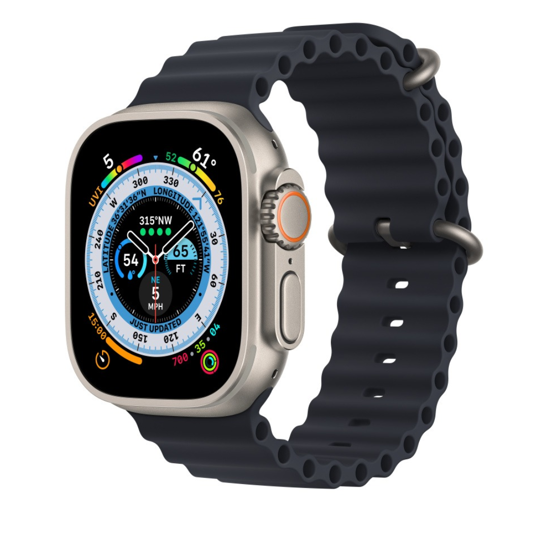 Apple Watch Ocean Silicon Strap 49mm