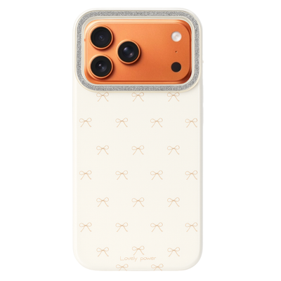 iPhone 17 Pro Max Bow & Star Printed Case