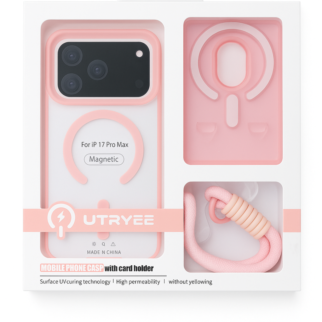 iPhone 17 Pro Max Utryee Wallet Case