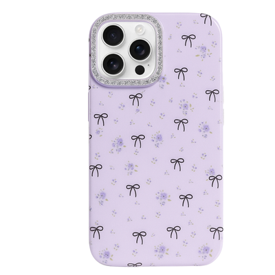 iPhone 16 Pro Max Bow & Star Printed Case