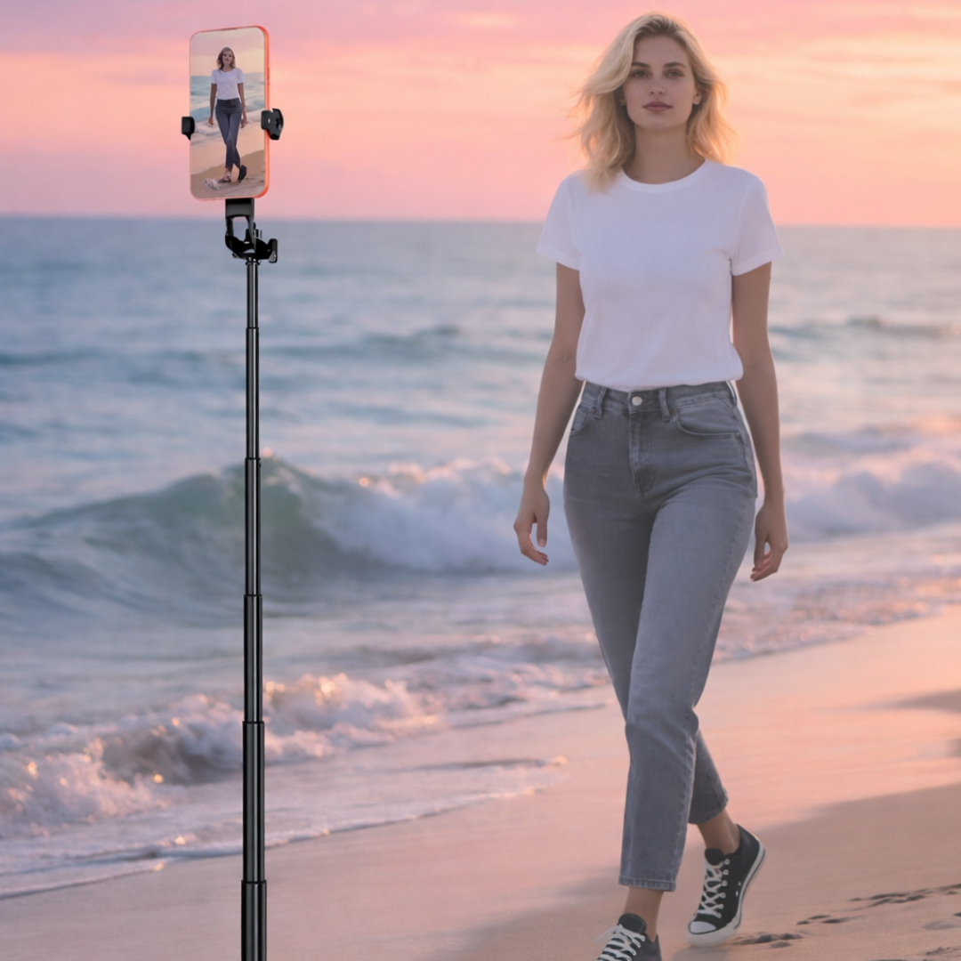 Magnetic Automatic Retractable Selfic Stick