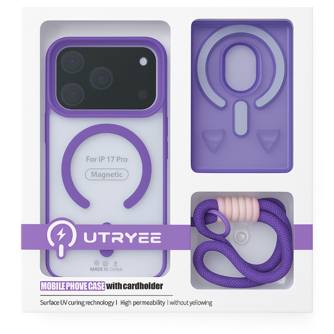 iPhone 17 Pro Utryee Wallet Case