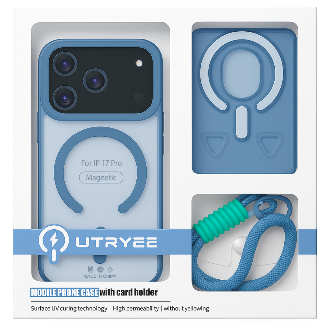 iPhone 17 Pro Utryee Wallet Case