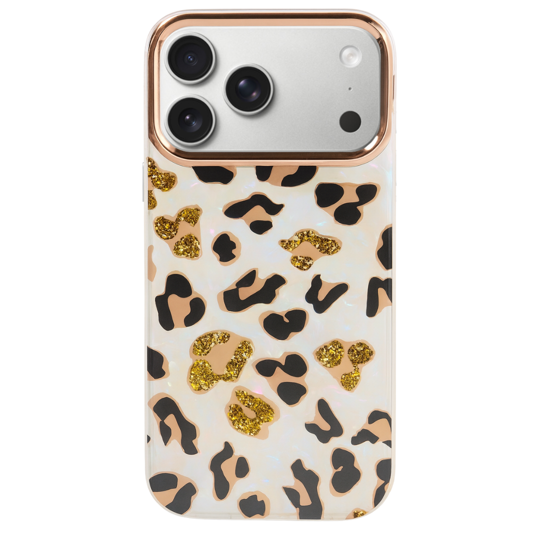 iPhone 17 Pro Max Leopard Printed Case