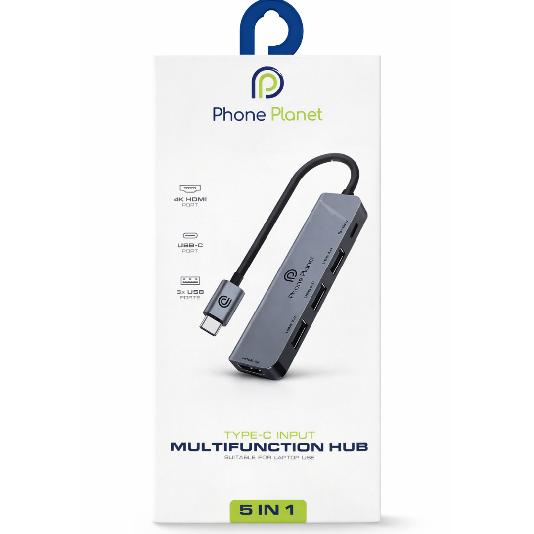 Phone Planet 5 in 1 Hub Type-C