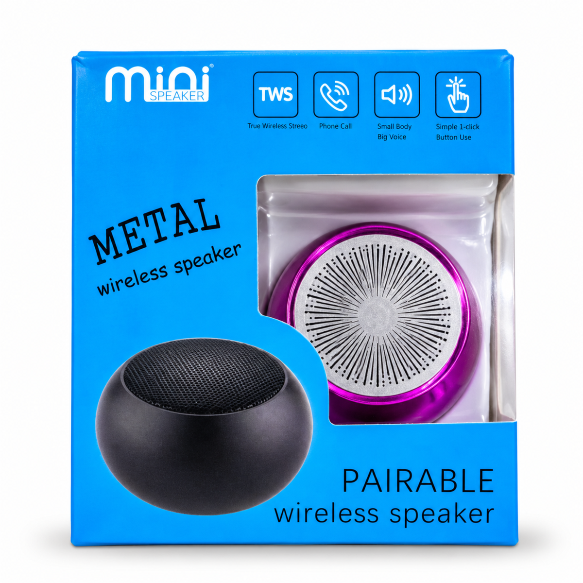 Mini Metal Speaker TWS V