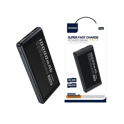Sendem 22.5W Super Fast Charge 10000mAh Power Bank