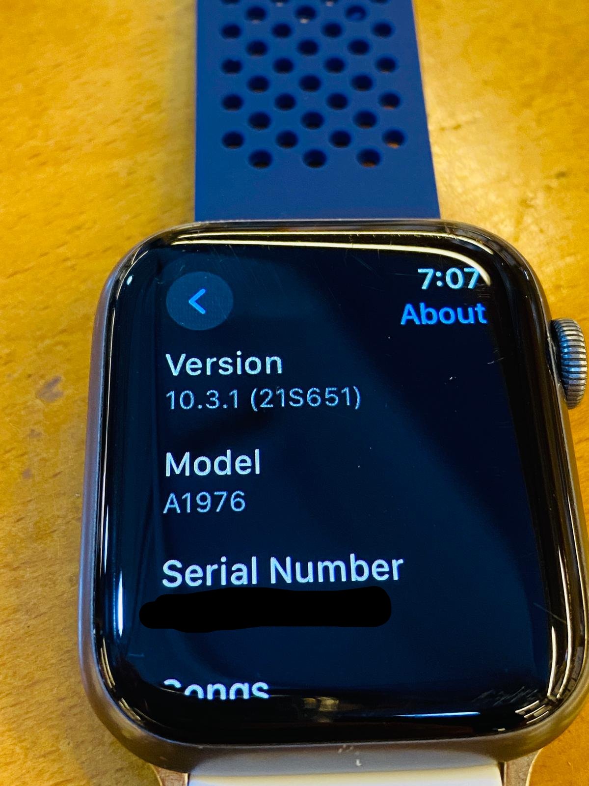 Apple watch series 4 model numbers best sale