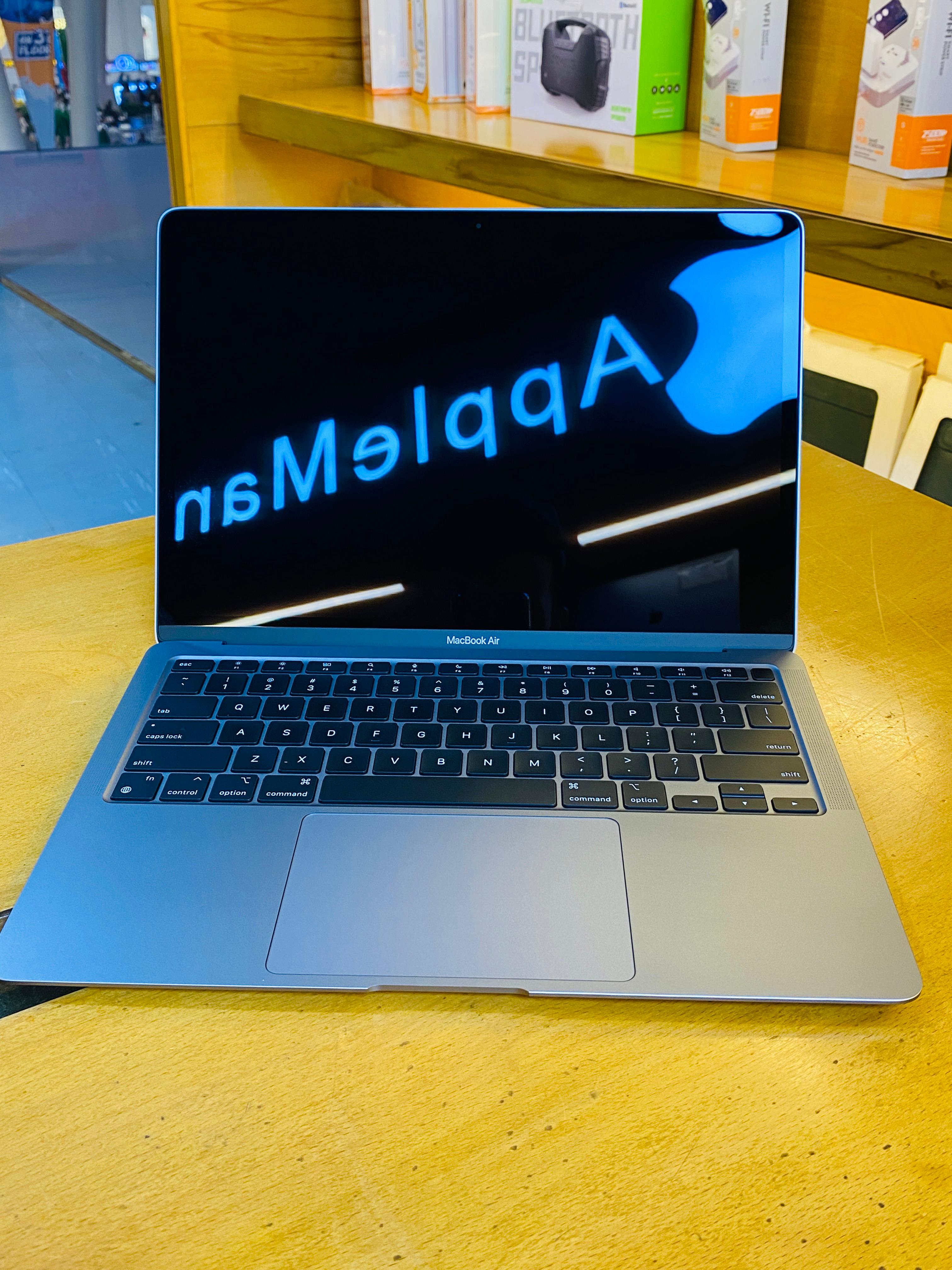 Macbook Air 2020 | 13 Inches | M1 | 8GB RAM | 256GB SSD | Silver | Excellent Condition [As New Just Box Opened] | Cycles-4 (Code-ABD)