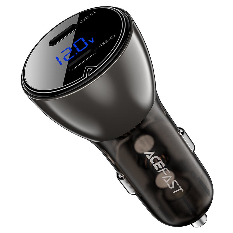AceFast Car Charger 60w Dual C Port B10
