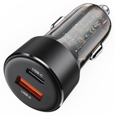 AceFast Dual Port 60w Car Charger (B12)