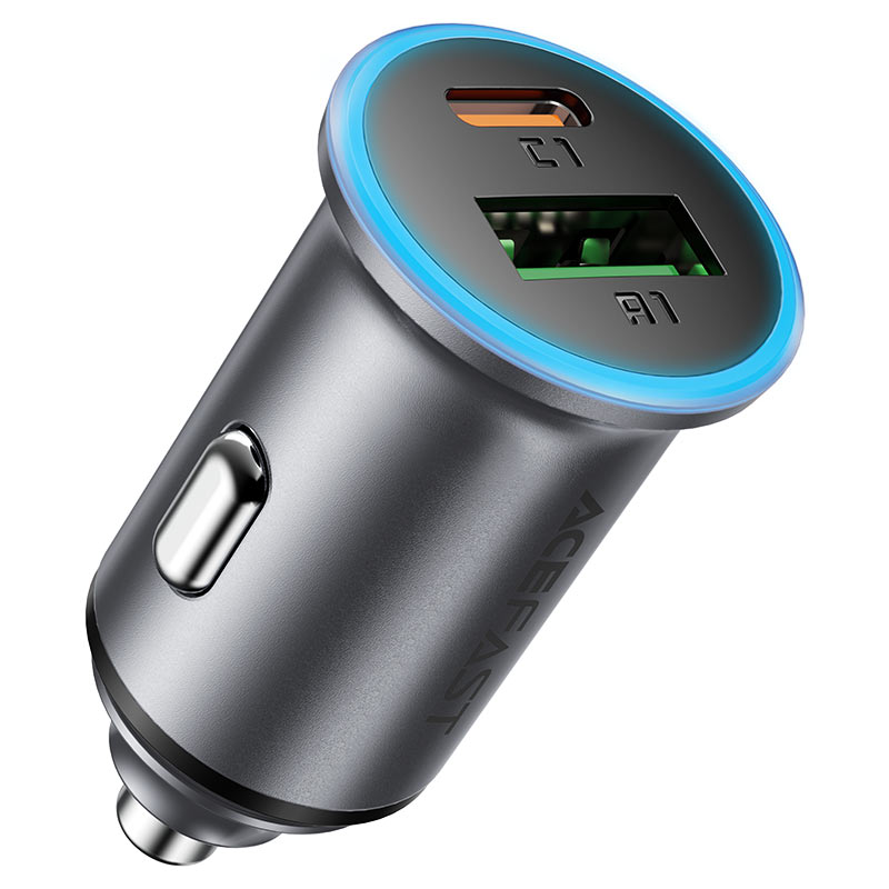 AceFast Car Charger 65w 1C1U Port B15