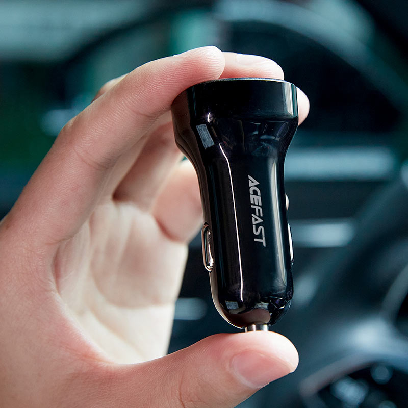 AceFast 66w Digital Display Car Charger (B4)